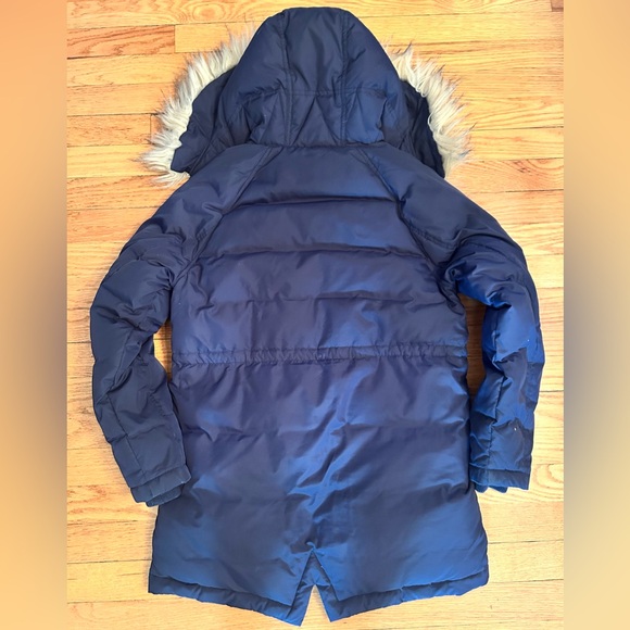 Crewcuts Boy Girl Fishtail Puffer Parka Size 12 Almost New - Picture 3 of 8
